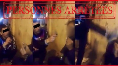 صورة توقيف ثلاثة أشخاص للاشتباه في تورطهم في تعريض شخص يعاني من مرض عقلي للعنف والتشهير (بلاغ)