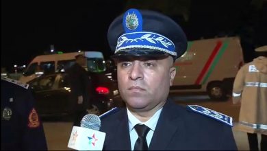 صورة ترقية يونس الولهاني رئيس خلية التواصل بولاية أمن طنجة