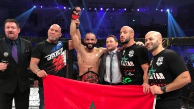 صورة أسباب انضباطية ترمي بالبطل المغربي عثمان أبو زعيتر خارج أسوار منظمة “UFC”