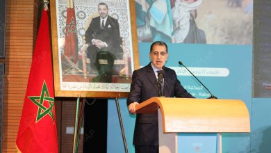 صورة السيد العثماني يدعو إلى إثارة الوضعية غير الانسانية للمحتجزين في مخيمات تندوف والعمل على إنهائها