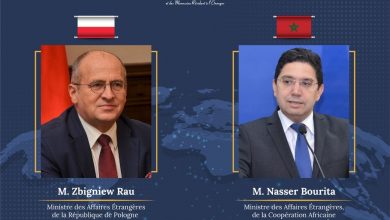 صورة السيد ناصر بوريطة يتباحث مع نظيره البولوني