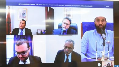 صورة التوقيع على مذكرة تفاهم بين جهة طنجة-تطوان-الحسيمة ومقاطعة مومباسا بكينيا