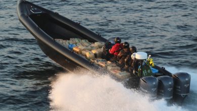 صورة إجهاض عملية لتهريب المخدرات قبالة سواحل طنجة وحجز 1.5 طن من المخدرات