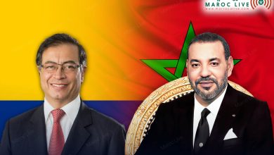 صورة جلالة الملك يهنئ السيد غوستافو بيترو بمناسبة انتخابه رئيسا لجمهورية كولومبيا