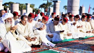 صورة إقامة صلاة الاستسقاء غدا الجمعة بمختلف جهات وأقاليم المملكة (وزارة الأوقاف والشؤون الإسلامية)