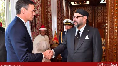 صورة رئيس الحكومة الإسبانية السيد بيدرو سانشيز يحل بالمغرب