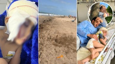 صورة اعتقال”ولد لفشوش” المتهم بدهس الطفلة غيثة بشاطئ سيدي رحال