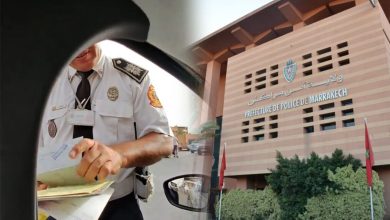 صورة فتح بحث قضائي مع ضابط شرطة بمراكش بعد تداول فيديو يوثق شبهة رشوة