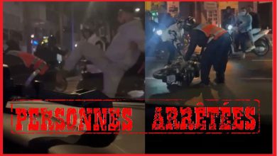 صورة توقيف 3 أشخاص بشبهة الاعتداء على شرطي ومحاولة سرقة دراجته النارية بالبيضاء