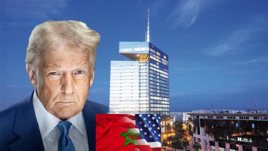 صورة اسم الرئيس الأمريكي دونالد ترامب يخلد في الرباط