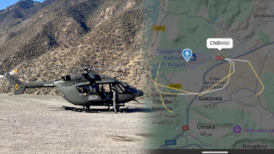 صورة طلعات جوية مكثفة عقب اختراق جوي محتمل فوق مدينة طنجة