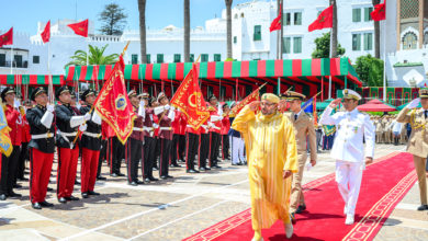 صورة جلالة الملك القائد الأعلى ورئيس أركان الحرب العامة للقوات المسلحة الملكية يوجه الأمر اليومي للقوات المسلحة الملكية بمناسبة الذكرى ال 70 لتأسيسها