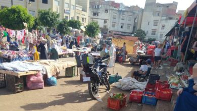 صورة طنجة: سوق مسنانة النموذجي بين استباحة الملك العمومي وتنامي الجريمة ونداءات المواطنين للإنقاذ