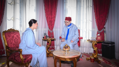 صورة جلالة الملك يعين السيدة فاطمة الزهراء المنصوري رئيسة للحكومة ويكلفها جلالته بتشكيل الحكومة الجديدة